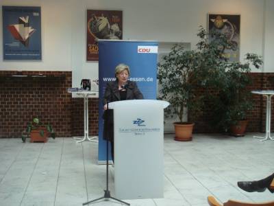 Neujahrsempfang 2013 - Grußwort unserer Bundestagskandidatin Jutta Eckenbach