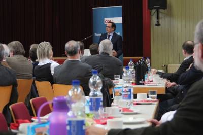 Neujahrsempfang 2015 - Festredner Thomas Kufen, OB-Kandidat der CDU-Essen